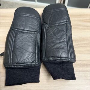 Vintage Men’s Lined Leather Ski Mittens